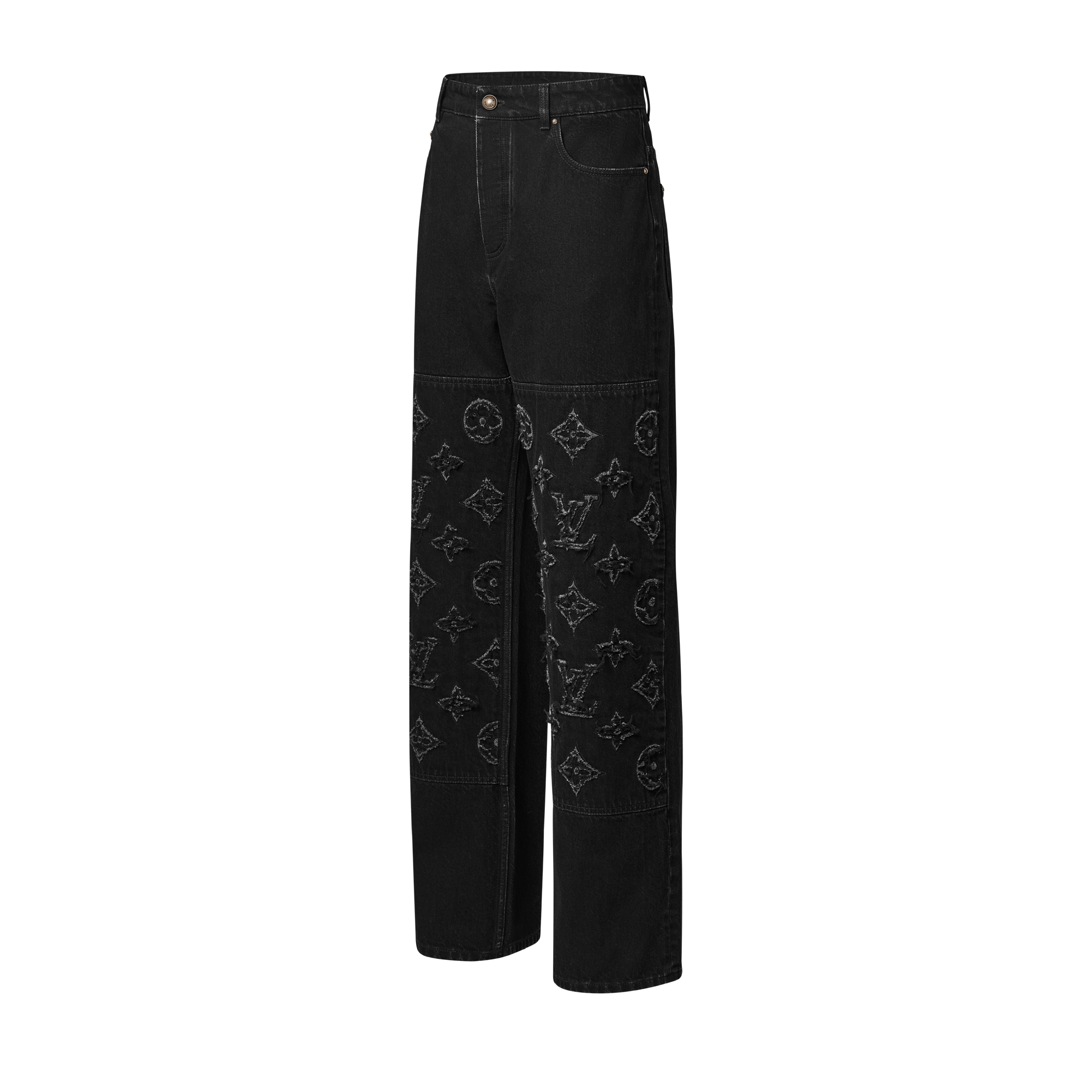 Monogram Destroy Denim Pants - Ready-to-Wear | LOUIS VUITTON